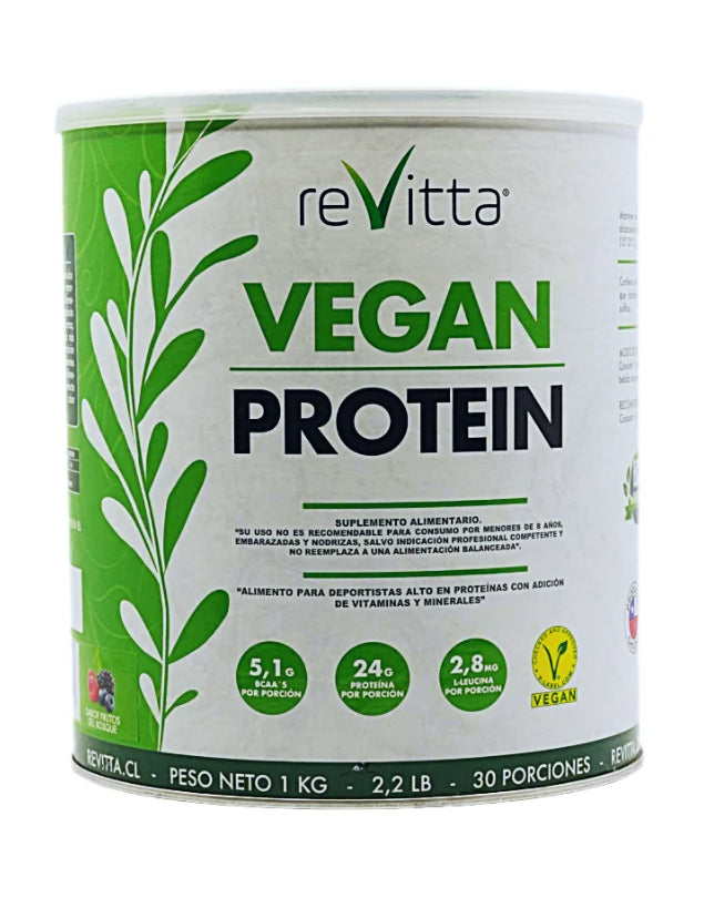 Vegan Protein, Sabor Frutos del Bosque, 1 kg