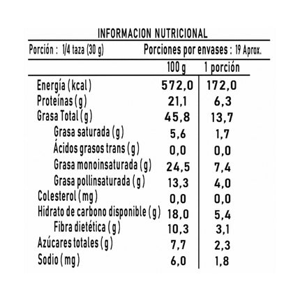 Pistachos Tostado Sin Sal, 500 g