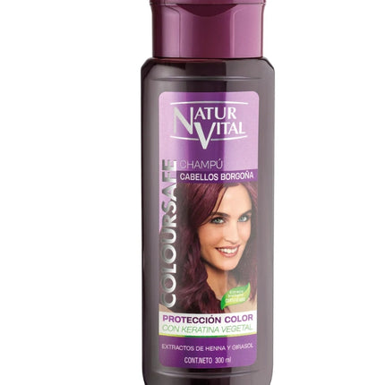Shampoo Coloursafe Borgoña, 300 ml