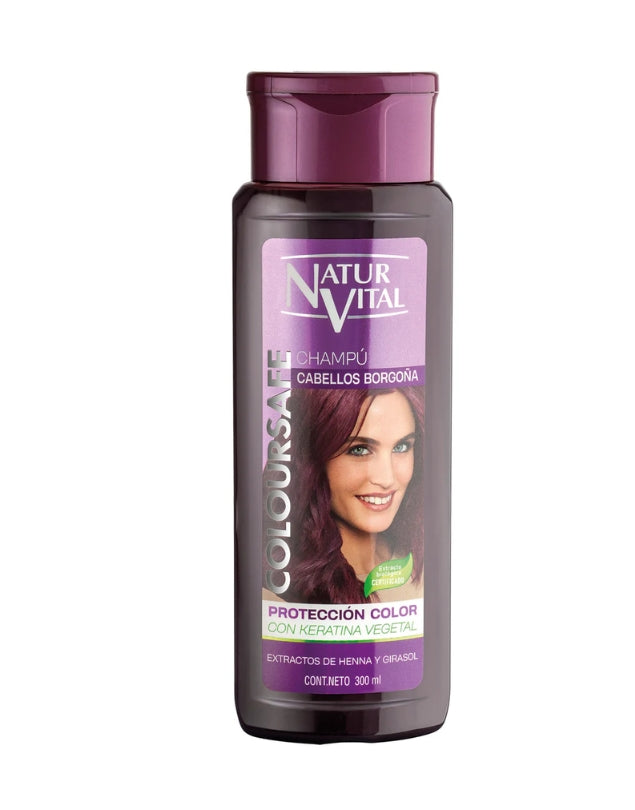 Shampoo Coloursafe Borgoña, 300 ml