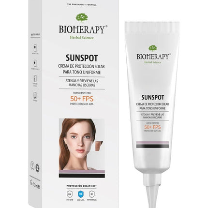 Protector Solar Sunspot, Tono Uniforme Aqua Fusion Fps 50+, 50ml.