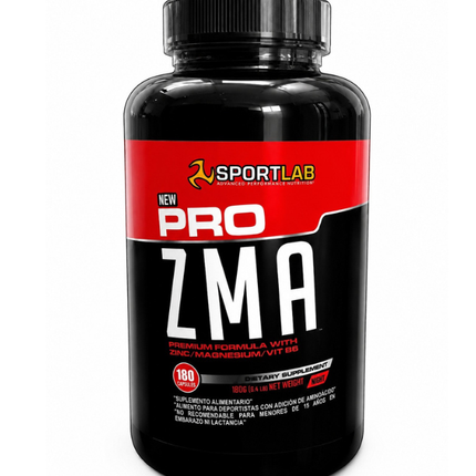 Pro ZMA, Zinc, Magnesio, Vitamina B6, 180 caps