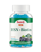 HSN + Biotin, Sabor Frutos Rojos, 60 gomitas