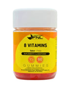 8 Vitaminas, Sabor Fresa, 60 gomitas