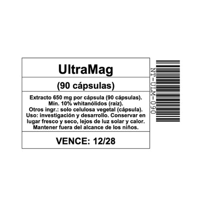 Ultramag, Magnesio Sucrosomial, 90 caps