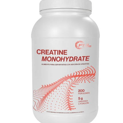 Creatina Monohidratada, Sin Sabor, 1kg