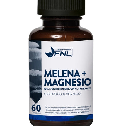 Melena De Leon + Magnesio, 60 caps