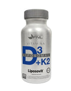 Vitamina K2 + D3 Liposomal, 60 caps