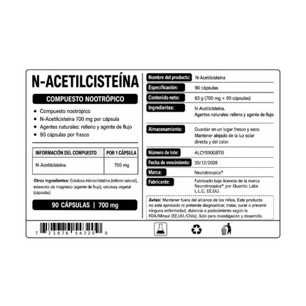 N-Acetilcisteina, 90 caps