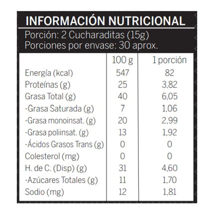 Mantequilla Choco y Maní, 450gr
