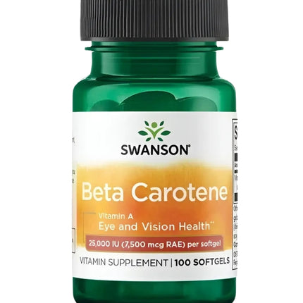 Beta Carotene 25000UI, 100 Softgel