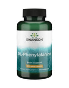 DL-Phenylalanine, 500 mg, 100 caps