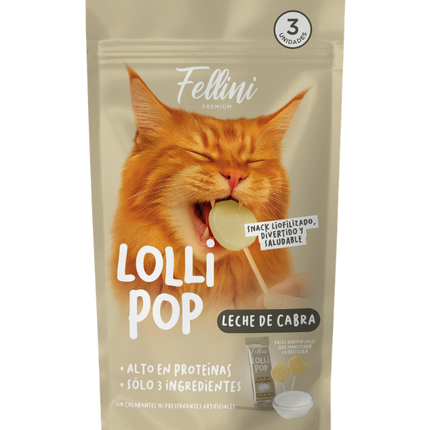 Lollipop, Sabor Leche de Cabra, 3 un
