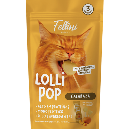 Lollipop, Sabor Calabaza, 3 un