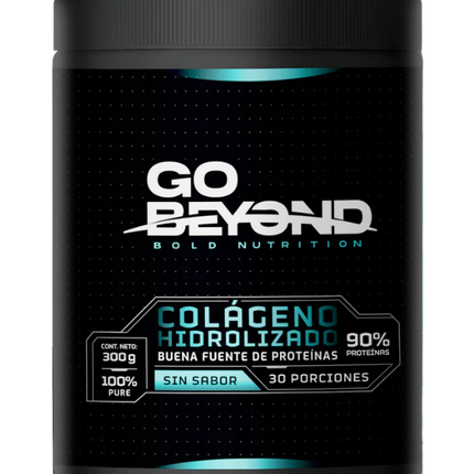 Colágeno Hidrolizado, Sin Sabor, 300g, 30 porciones