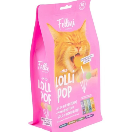 Lollipop, 4 Sabores, 10 uni