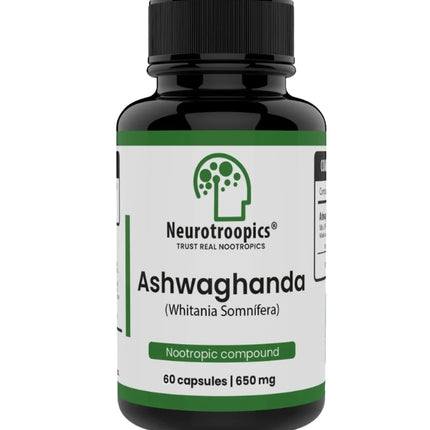 Ashwagandha, 650 mg, 60 caps
