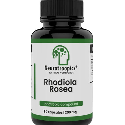 Rhodiola Rosea, Concentracion, 60 caps.