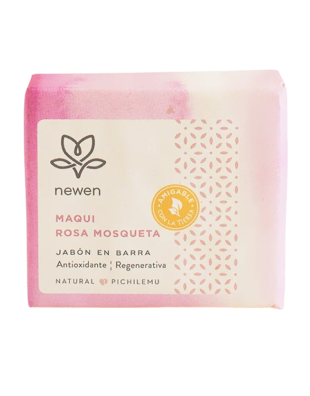 Jabon Natural Maqui Rosa Mosqueta, 100g