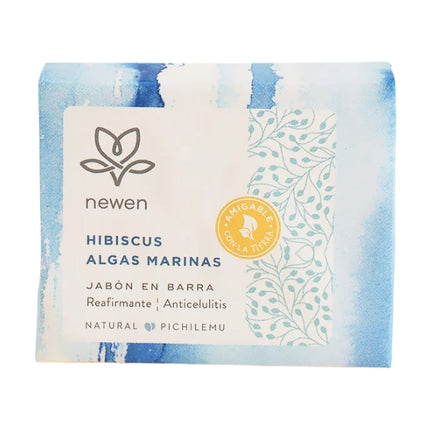 Jabon Natural Hibiscus Algas Marinas, 100g