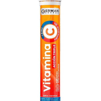 Vitamina C, Accion Triple, 20uni