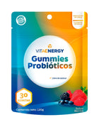 Gummies Probioticos, Sabor Berries, 30 gomitas
