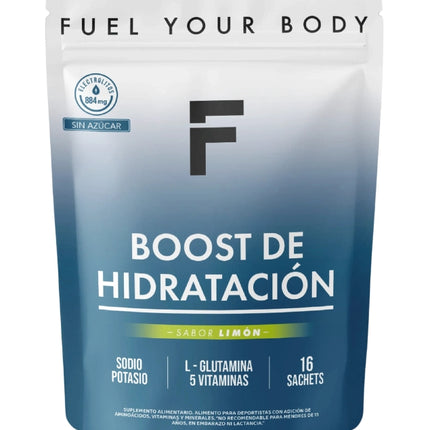 Boost De Hidratacion, Sabor Limon, 16 sachets