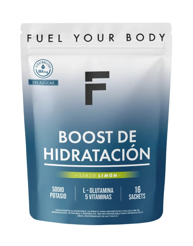 Boost De Hidratacion, Sabor Limon, 16 sachets