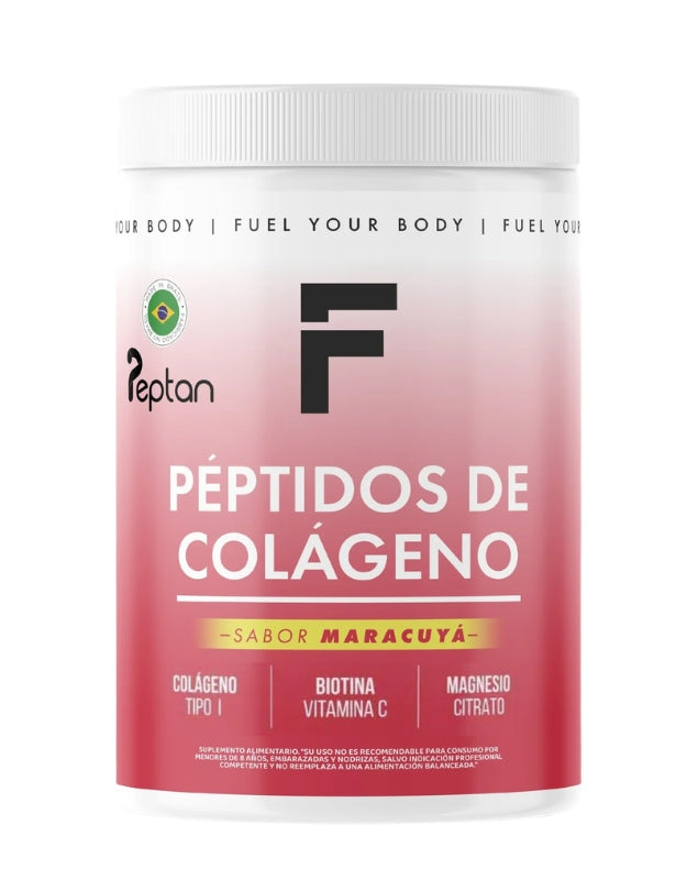 Peptidos De Colageno, Sabor Maracuya, 366g