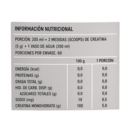 Creatina Monohidratada Creavitalis, Sabor Neutro, 300g