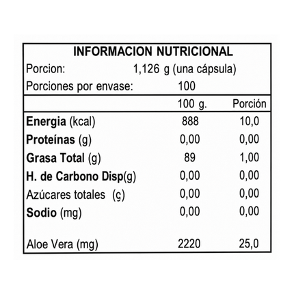 Aloe Vera, 100 softgels