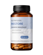 Restore, Magnesio Bisglicinato, 1100mg, 60 caps
