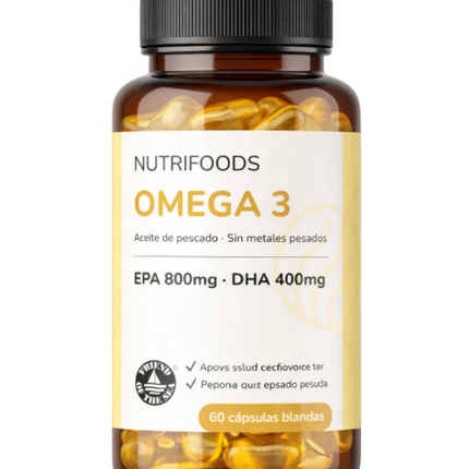 Omega 3, 800mg EPA, 400mg DHA, 60 softgel