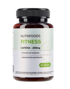 Fitness, Cafeína, Vinagre de manzana 200mg, 60cap