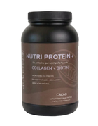 Nutriprotein, Proteina Whey, Colageno, Biotina, Sabor Cacao, 1kg