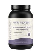 Nutriprotein, Proteina Whey, Colageno, Biotina, Sabor Natural, 1kg