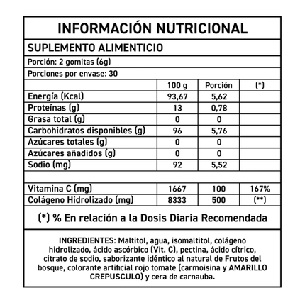 Colágeno, Sabor Berries, 60 Gomitas