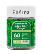 Vinagre De Manzana, Sabor Manzana, 60 gomitas