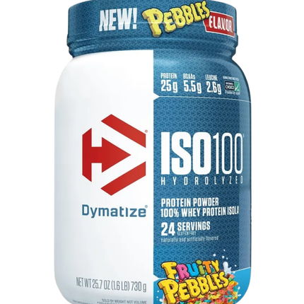 ISO 100, Proteina Whey, Sabor Fruity Pebbles, 730g