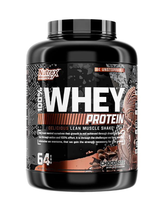100% Whey, Proteina, Sabor Chocolate, 5lbs