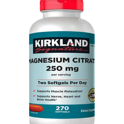 Citrato De Magnesio, 250mg, 270softgel