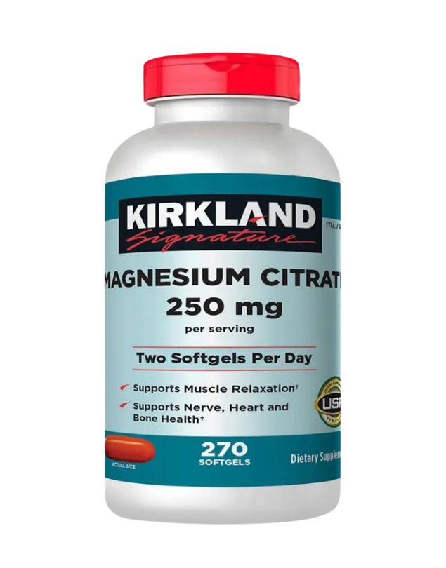 Citrato De Magnesio, 250mg, 270softgel