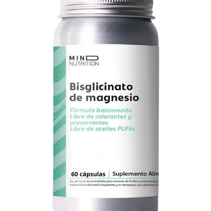 Bisglicinato De Magnesio, 60 Caps.