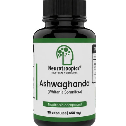 Ashwagandha, 650 mg, 30 caps