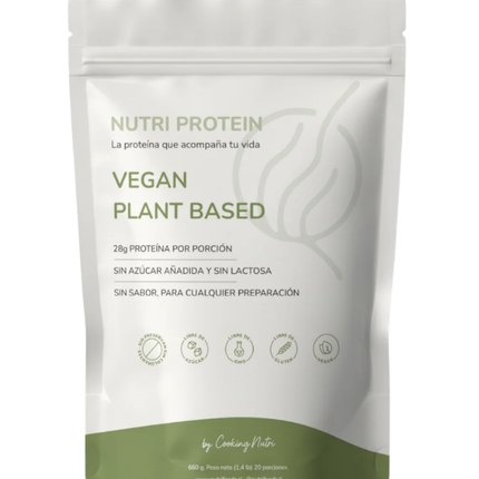 Nutriprotein, Proteina Vegana, Sin Sabor, 1,4lb