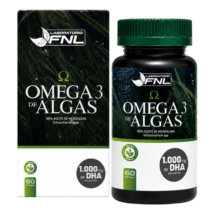 Omega 3 De Algas, 60 Softgels