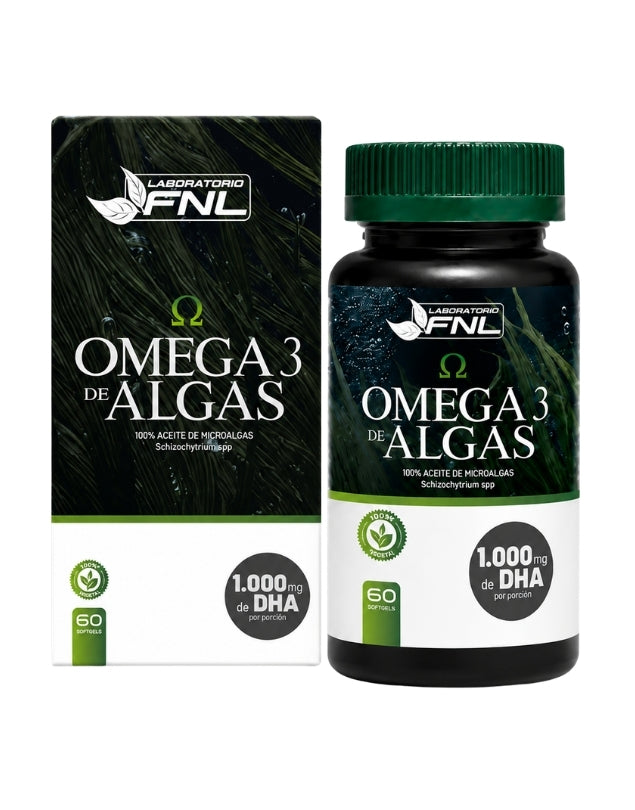 Omega 3 De Algas, 60 Softgels
