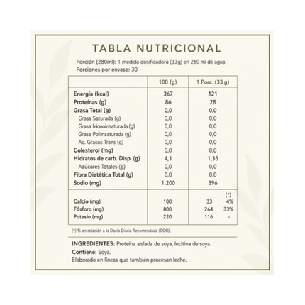 Nutriprotein, Proteina Vegana, Sin Sabor, 2,2lb