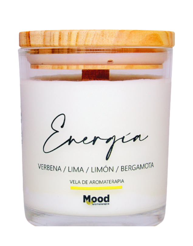 Vela Cera De Soja, Energía, 190ml
