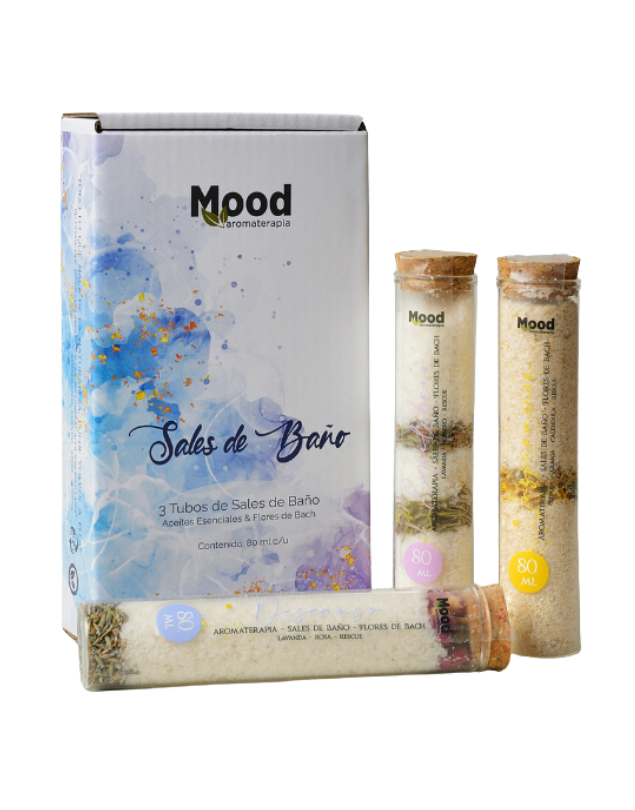 Caja De Sales De Baño, 80ml